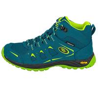 Brütting Morelia, Scarpe da Trekking e Outdoor, Unisex - Bambini e ragazzi, Blu Petrol/Lemon, 30 EU