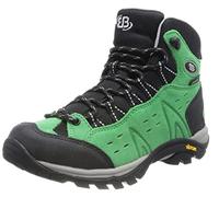 Brütting Mount Bona High, Scarponi da Trekking ed Escursionismo Unisex-Adulto, Verde/Nero, 41 EU