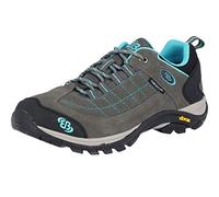 Brütting Mount Crillon Low, Scarpe da Arrampicata Basse Donna, Grigio/Turchese, 36 EU