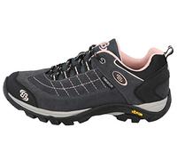 Brütting Mount Crillon Low, Scarpe da trekking e outdoor Donna, Grigio/Rosa, 40 EU