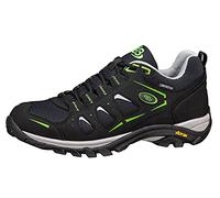 Brütting Mount Frakes Low, Scarpe da Jogging Unisex - Adulto, Nero Grigio Limone42 EU