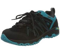 Brütting Mount Kapela Low, Scarpe da Jogging Unisex - Adulto, Nero/Turchese, 41 EU