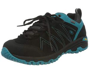 Brütting Mount Kapela Low, Scarpe da Jogging Unisex - Adulto, Nero/Turchese, 41 EU