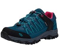 Brütting Mount Pinos Kids Low - Scarpe da Trekking, Petrol/Türkis,