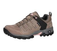 Brütting Mount Pinos Low, Scarpe da Trekking Donna, Beige/Rosa, 39 EU