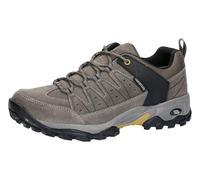 Brütting Mount Pinos Low, Scarpe da Trekking Unisex-Adulto, Nero Marrone, 43 EU
