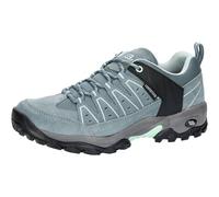 Brütting Mount Pinos Low, Scarpe da Trekking Unisex-Adulto, Turchese/Nero, 39 EU