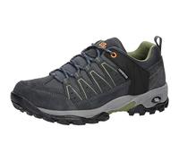 Brütting Mount Pinos Low, Scarpe da Trekking Uomo, Antracite, Verde, Arancione, 46 EU