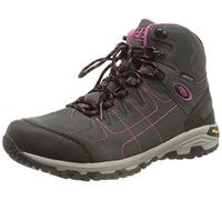 Brütting Mount Shasta High, Scarpe da Jogging Donna, Grigio Nero Rosa, 38 EU