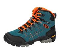Brütting Mount Shasta Kids Hi, Scarpe da Jogging Unisex-Adulto, Petrol Nero Arancione, 41 EU