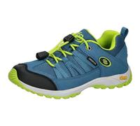 Brütting Ohio Low, Scarpe da Trekking, Petrolio Limone, 34 EU