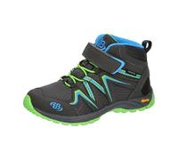 Brütting Rockwall, Scarponi da Trekking, Grau/Blau/Lemon, 36 EU