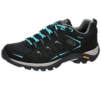Brütting - Scarpe da trekking da donna Mount Frakes Low, nero turchese, 38 EU