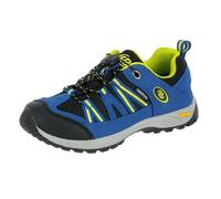 Brütting Scarpe da Trekking e Trekking Unisex per Bambini Ohio Low, Blu, Nero, Limone., 25 EU
