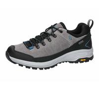Brütting Scarpe da trekking unisex Mount Sellery Low, Grigio Nero Petrolio, 47 EU