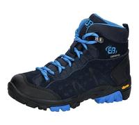 Brütting Stivali da trekking e trekking unisex per bambini Mount Bona High Kids, blu marino, 30 EU