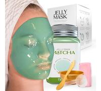 BRÜUN Beauty Hydrogel Jelly Face Masks Moisturizing Hydro jelly Matcha Face Mask Jellymask Natural Anti-Wrinkle Natural For All Skin Types, 650g