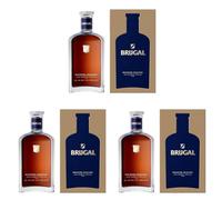Brugal Maestro Reserva Rum, Repubblica Dominicana, Tostatura Aromatica Intensa, 41.2°, 700ml (Confezione da 3)