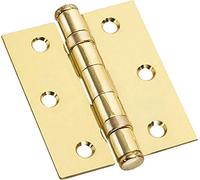 Brugel Cerniera Con Cuscinetti Ottonata mm 100x75 Spessore 3 A0203N40