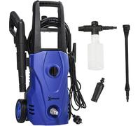 Brugel Idropulitrice ad Alta Pressione 1600W con Ugello Regolabile e Kit Pulizia 35x28x65 cm colore Blu/Nero - R5260BU
