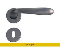 MANIGLIA GOCCIA C/ROS. CR.SAT. 2 PZ
