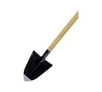 Brugel Vanghetto a Punta Forgiato + Manico Acciaio/Legno cm 29x33 H.cm 168