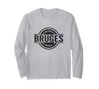 Bruges Belgio - Ufficiale Bruges België Maglia a Manica