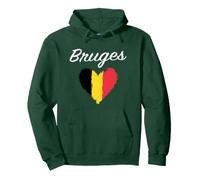 Bruges Belgium Felpa con Cappuccio