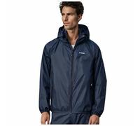 Brugi L84A Antipioggia Idrorepellente Antivento Set 1 o 2 Pezzi Modello con Zip e Cappuccio Regolare Unisex Profumatore Saggio Incluso Blu XXL