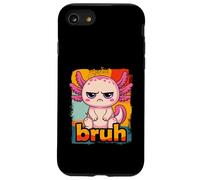 Bruh Axolotl Funny Meme Animal Lover Uomo Donna Bambini Custodia per iPhone SE (2020) / 7/8