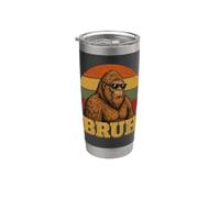 Bruh Bigfoot Meme Graphic Tee Boys Men Funny Sasquatch Humor Bicchiere termico in acciaio inox doppia parete