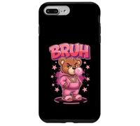 BRUH Bubblegum Chain Club Sassy Funny Kids Street Style Swag Custodia per iPhone 7 Plus/8 Plus