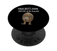 Bruh Dont Look At My Frog Butt Game Meme PopSockets PopGrip Adesivo