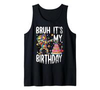 Bruh È Il Mio Compleanno Building Brick Builder Master Builder Canotta