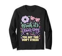 Bruh è Staar Day You Got This Don't Stress Maglia a Manica