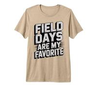 Bruh Field Days My Favorite Crew Gioca su Sport Fast Snack Maglietta Premium