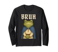 Bruh Frog Meme Fiera Medievale Rinascimentale Maglia a Manica