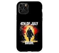 Bruh George Washington Fireworks 4 luglio Ragazzi Bambini Custodia per iPhone 11 Pro