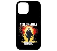Bruh George Washington Fireworks 4 luglio Ragazzi Bambini Custodia per iPhone 12 Pro Max