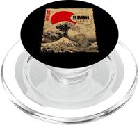 BRUH Great Wave Kanagawa Vintage giapponese surf Capybara PopSockets PopGrip per MagSafe