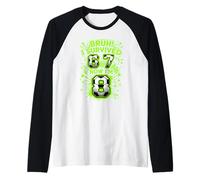 Bruh I Survived 6 7 Now I Am 8 Giocatore di Calcio 8 ° Compleanno Maglia con Maniche Raglan