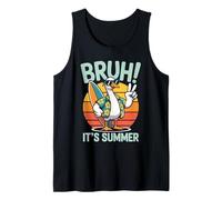 Bruh It’s Summer | Funny Silly Goose Beach Meme Tee Canotta