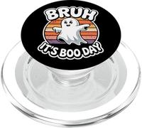 Bruh It's Boo Day Funny Ghost Meme - Bruh Halloween PopSockets PopGrip per MagSafe