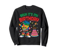 Bruh It's My Birthday Christmas Builder - Costruttore di Mattoni Felpa