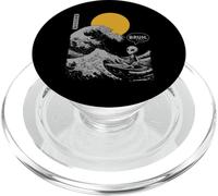 "BRUH." La Grande Onda Kanagawa Giapponese Surf Alien PopSockets PopGrip per MagSafe