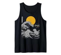 Bruh. La Grande Onda Kanagawa Japanese Surf Capibara Canotta