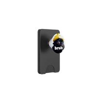 "Bruh" - Simpatico cucciolo di carlino divertente PopSockets PopWallet per MagSafe