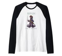 Bruh Sono Un Pirata Funny Octopus Maglia con Maniche Raglan