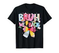 Bruh We Back I Bambini di seconda elementare tornano a Scuola Coquette Bow Girl Maglietta