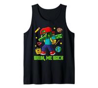 Bruh We Back - Pixel - Zombie Torna a Scuola - Grafica Canotta